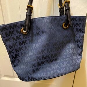 Michael Kors blue handbag